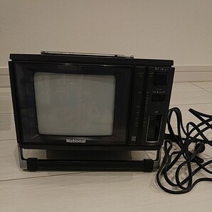 昭和レトロ カラーテレビ national 昭和1983年製 動作未確認。アルコール除菌済み。