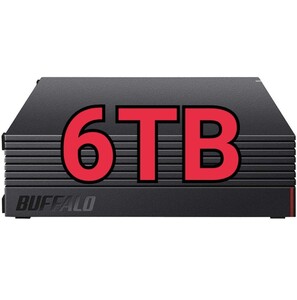 新品未開封品 6TB 外付けハードディスク 外付けHDD バッファロー