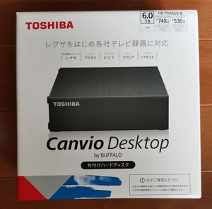 新品未開封品 6TB 外付けハードディスク 外付HDD 東芝 × バッファロー TOSHIBA BUFFALO