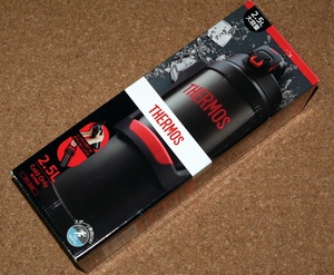 ★新品★THERMOS 真空断熱スポーツジャグ FFV-2500 大容量2.5L サーモス ブラックレッド【即決】