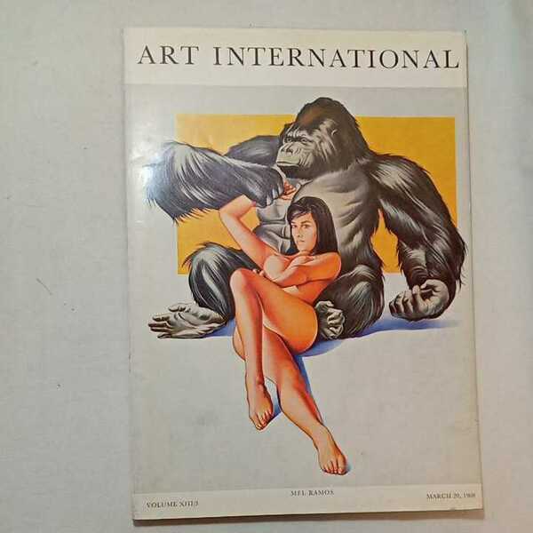 zaa-300♪ART INTERNATIONAL 1969年3月号 VOLUME XIII/3 現代アート　洋書英語版