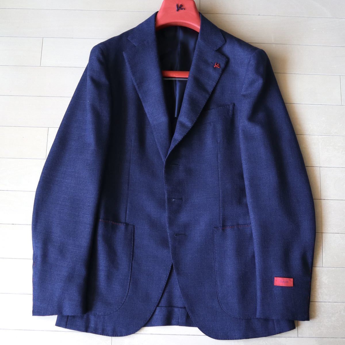 41%割引ブラウン系,XS(SS)【GINGER掲載商品】 【極美品】ISAIA 人気商品ランキング 値下げ【極美品】ISAIA イザイア サマージャケット 42 テーラードジャケット