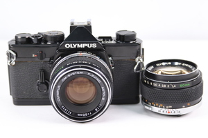 OLYMPUS オリンパス OM-1 一眼レフ フィルムカメラ OM-SYSTEM F.ZUIKO AUTO-S 50mm F1.8 G.ZUIKO AUTO-S 50mm F1.4 単焦点レンズ 25322-C