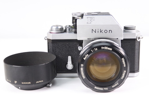 NIKON ニコン F フォトミックT 一眼レフ フィルムカメラ NIKKOR-S AUTO 55mm F1.2 単焦点レンズ 25387-C