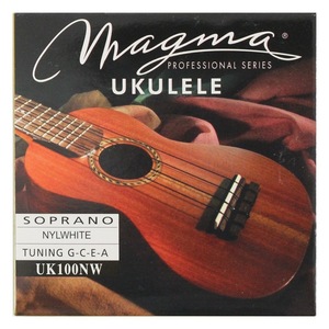 92470 MAGMA STRINGS UK100NW Nylwhite ソプラノ用ウクレレ弦