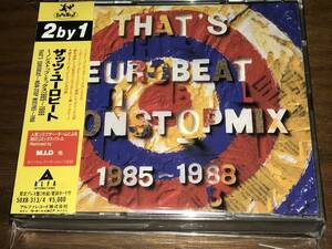 送料込み THATS EUROBEAT NON STOP MIX ザッツ・ユーロビート ノンストップミックス 1985 -1988 即決