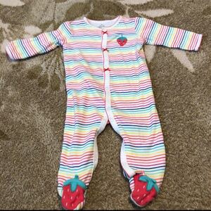 BABY カーターズ ベビー服 長袖ロンパース 長袖 カバーオール