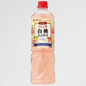 新品 未使用 ビネグイットりんご酢白桃ミックス(6倍濃縮タイプ) ミツカン 1-6Z 1000ml