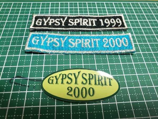 ■即決/送料無料■ジプシー・スピリット GYPSY SPIRIT 1999/2000 ワッペン/2000 ステッカー