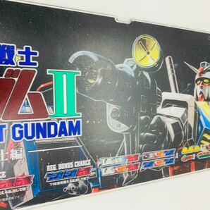 ☆未使用☆フィルム付☆　パチスロ機動戦士ガンダムII下部パネル　