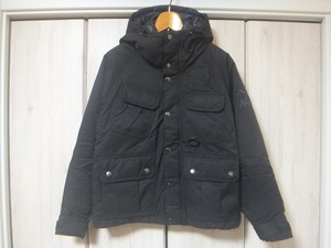  made in Japan MANASTASH × NANGA CLASSIC DOWN JACKET black XS*mana start shu naan ga Classic down jacket 