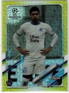 2020-21 Topps UEFA Champions League Japan Edition Luis Henrique Yellow Mojo Refractor /150