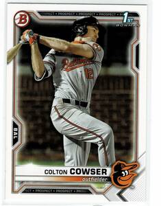 2021 Bowman Draft Colton Cowser