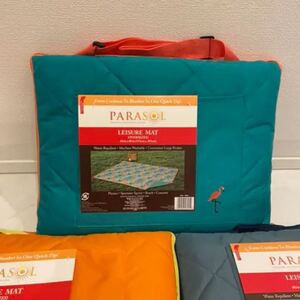 レジャーシート レジャーマット 洗える アウトドア Parasol★パラソル★柄はフラミンゴ 遠足