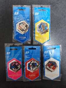 東京オリンピック ピンバッチ ピンバッジ 2020 5個セット ピンズ EF 未使用