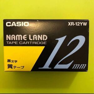 【カシオ】 純正 ネームランド XR-12YW
