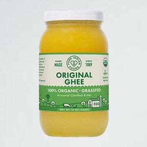 ★☆ 新品 目玉 Indian Pure 1-0Q 精製バタ- 425g Foods 100％ Organic Ghee Clarified オ-ガニック 有機ギ-