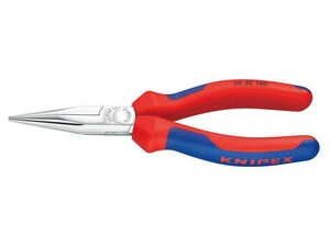 KNIPEX（クニペックス）3025-160 ロングノーズプライヤー半丸口 160mm コンフォートハンドル