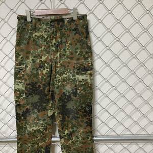 ドイツ軍 1993年製 迷彩 ミリタリー カーゴパンツ 75