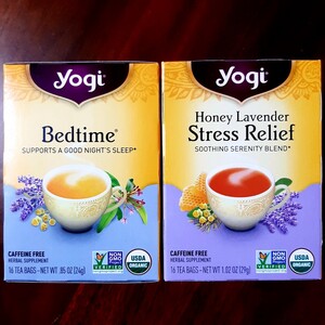 ☆ Yogi Tea ヨギティー ハニーラベンダー/ベッドタイム 16袋入り×2箱