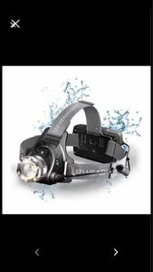 ヘッドライト LED ヘッドランプusb充電式 高輝度CREE T6 人感センサー電池残量指示ランプ 防水仕様 角度調節可能