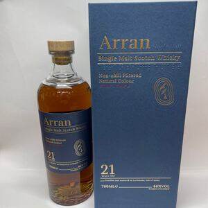 アラン 21年 Arran シングルモルト アランモルト オフィシャルボトル