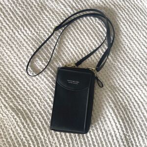 お財布ポシェット スマホポーチ ミニショルダーバッグ 長財布 レディース ウォレットバック 斜めがけ おしゃれ 軽量 通帳ケース