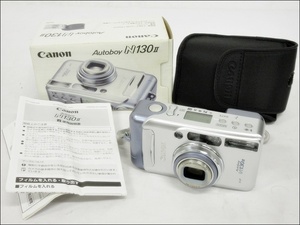 16 40-463674-25 [Y] Canon キャノン Autoboy オートボーイ N130Ⅱ コンパクトカメラ フィルムカメラ 福40