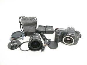 02 69-461097-14 [Y] (1) キャノン EOS 7D MarkII 2 デジタル一眼 デジタルカメラ CANON EF-S LENS 10-22mm 1:3.5-4.5 レンズ セット 旭69