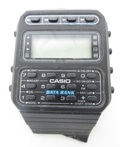 02 66-462423-20 [Y] CASIO カシオ DATA BANK CD-40 CALCULATOR カリキュレーター 本体のみ ビンテージ メンズ 腕時計 旭66_画像1