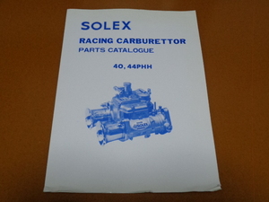 SOLEX, Solex, carburetor, parts catalog list. inspection Skyline, Hakosuka Ken&Mary Japan, Fairlady Z S30 S130, old car 