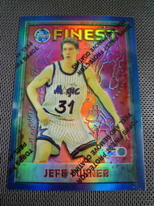 95-96 Topps FINEST #76 REFRACTOR【JEFF TURNER】