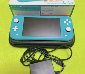【1円】任天堂 Nintendo Switch Lite 本体 セット ターコイズ 箱なしニンテンドースイッチライト 【ほぼ新品】