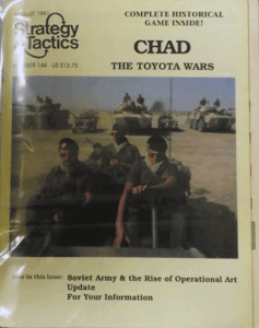 DG/STRATEGY&TACTICS NO.144/CHAD THE TOYOTA WARS/駒未切断/日本語訳無し