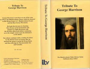 ジョージ・ハリスン「Tribute To George Harrison」ジョージのレアな歌っているビデオと追悼会の様子　Beatlesビートルズ