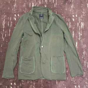 アズールバイマウジー　AZULBYMOUSSY　テーラードジャケット グリーン　深緑　Mサイズ　メンズ　スーツコート　