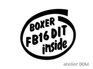 INSIDE ステッカー BOXER FB16 DIT インサイド レヴォーグ VM