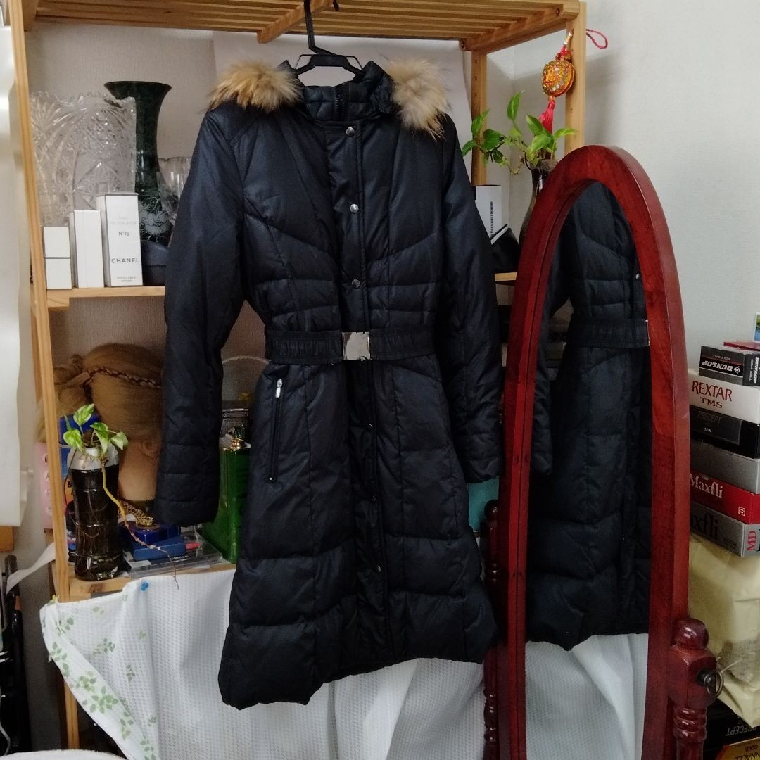美品 バーバリー ロンドン ダウンコート フード キャメル | alfasaac.com