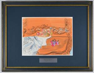 Art hand Auction Raoul Dufy Raoul Dufy Raoul Dufy Gemälde Druck Lithographie Gemälde Raoul Dufy Namensschild gerahmt Stillleben mit Früchten, Kunstwerk, drucken, Lithographie, Lithographie