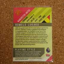 topps Romelu Lukaku トップス ロメルルカク マンチェスターユナイテッド チェルシー ベルギー premier elite_画像2
