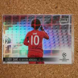 topps stadium club chrome Leroy Sane トップススタジアムクラブクローム レロイサネ ザネ バイエルンミュンヘン ドイツ refractor