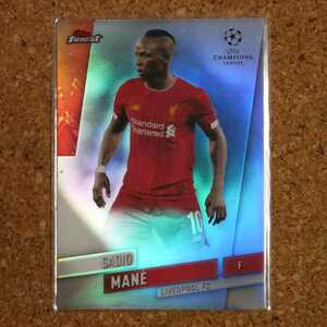 topps finest sadio mane トップスファイネスト サディオマネ リヴァプール セネガル リフラクター refractor