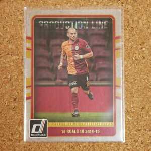 panini donruss soccer Wesley Sneijder パニーニドンラスサッカー ヴェスレイスナイデル ガラタサライ オランダ インテル