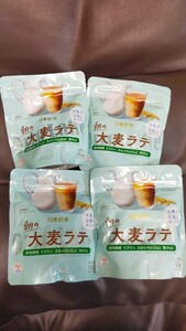 日東紅茶 朝の大麦ラテ 150g×4袋 粉末