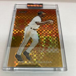 Miguel Tejada 2004 Topps Finest Gold Xfractor SP /139