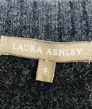 Laura Ashley（ローラアシュレイ）ニットカーデガン　ネイビー　Vネック　レディースS_画像5