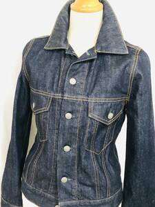 MOUSSY VINTAGE CO.( Moussy ) Denim jacket G Jean Indy ko lady's beautiful goods size 1