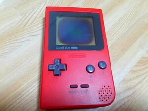 ジャンク " 任天堂 ゲームボーイポケット 本体 レッド MGB-001" GB NintendoGAMEBOYpocket 1