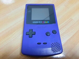 ジャンク " 任天堂 ゲームボーイカラー 本体 パープル CGB-001" GBC NintendoGAMEBOY Color2