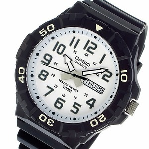 【新品 本物】カシオ CASIO ダイバールック DIVER LOOK クオーツ メンズ 腕時計 MRW-210H-7A ホワイト